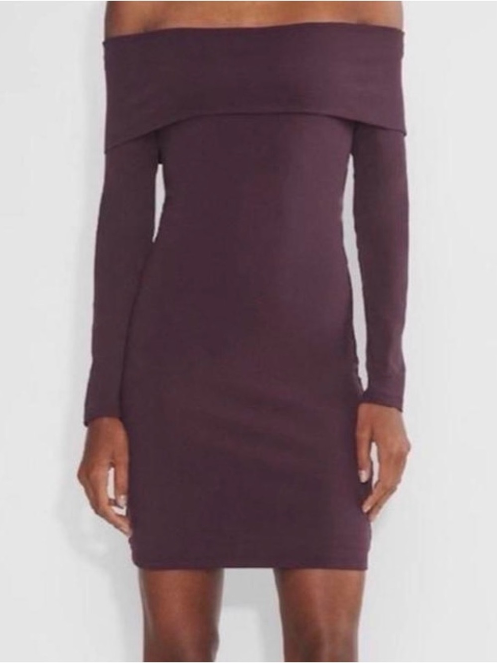 Aritzia off-Shoulder Long Sleeve